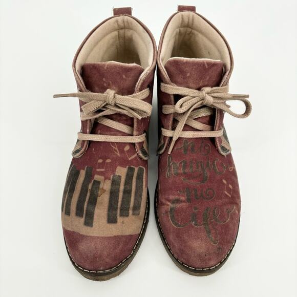 Goby Ankle‎ Boots Size 8.5 Piano Keyboard Music - Picture 3 of 8